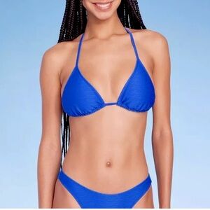 Wild Fable Vibrant Blue‎ Bikini Set